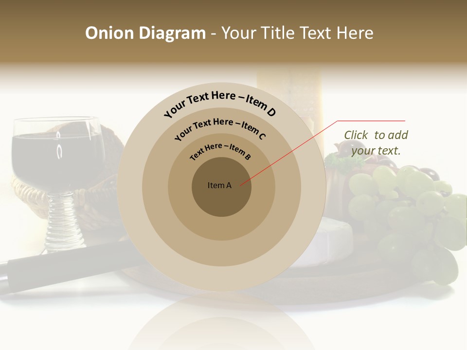 Bergk Weintrauben Gelb PowerPoint Template