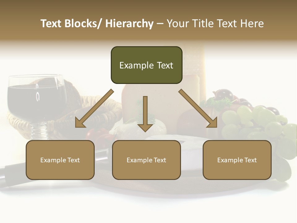 Bergk Weintrauben Gelb PowerPoint Template