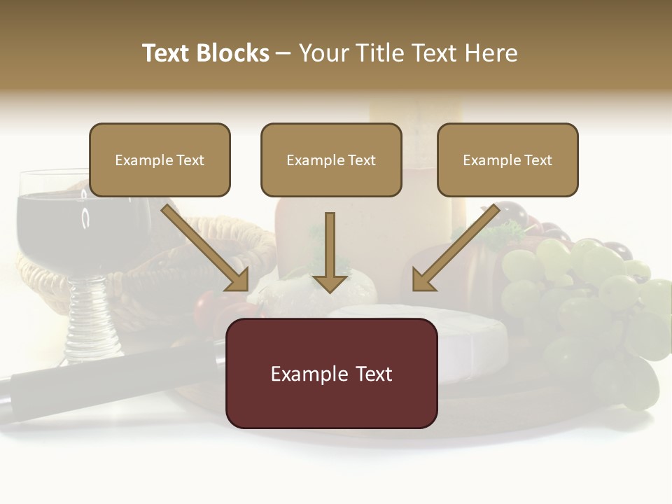 Bergk Weintrauben Gelb PowerPoint Template
