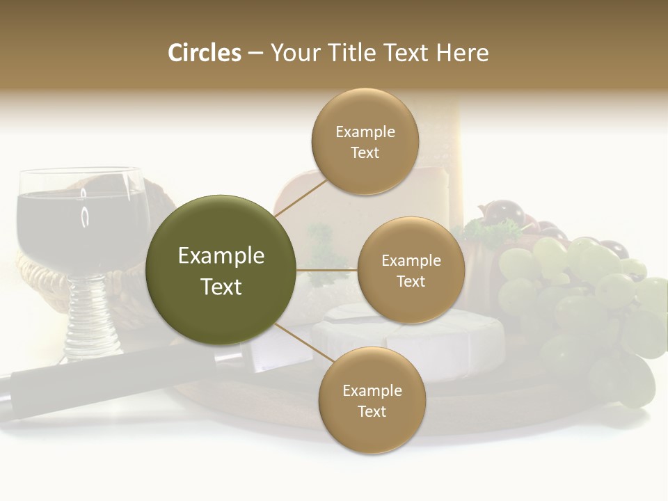 Bergk Weintrauben Gelb PowerPoint Template