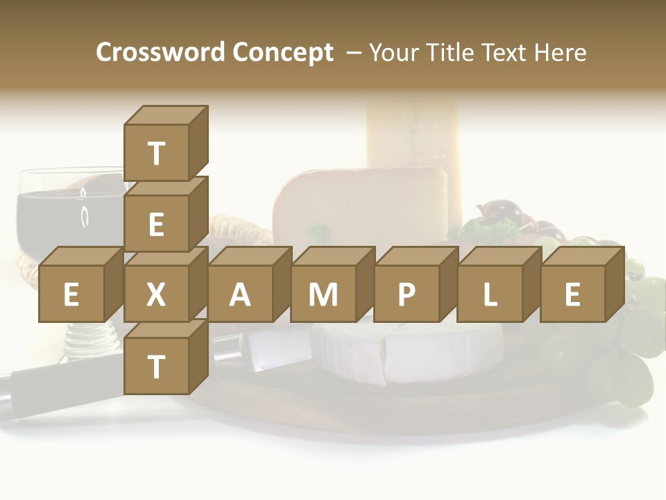 Bergk Weintrauben Gelb PowerPoint Template