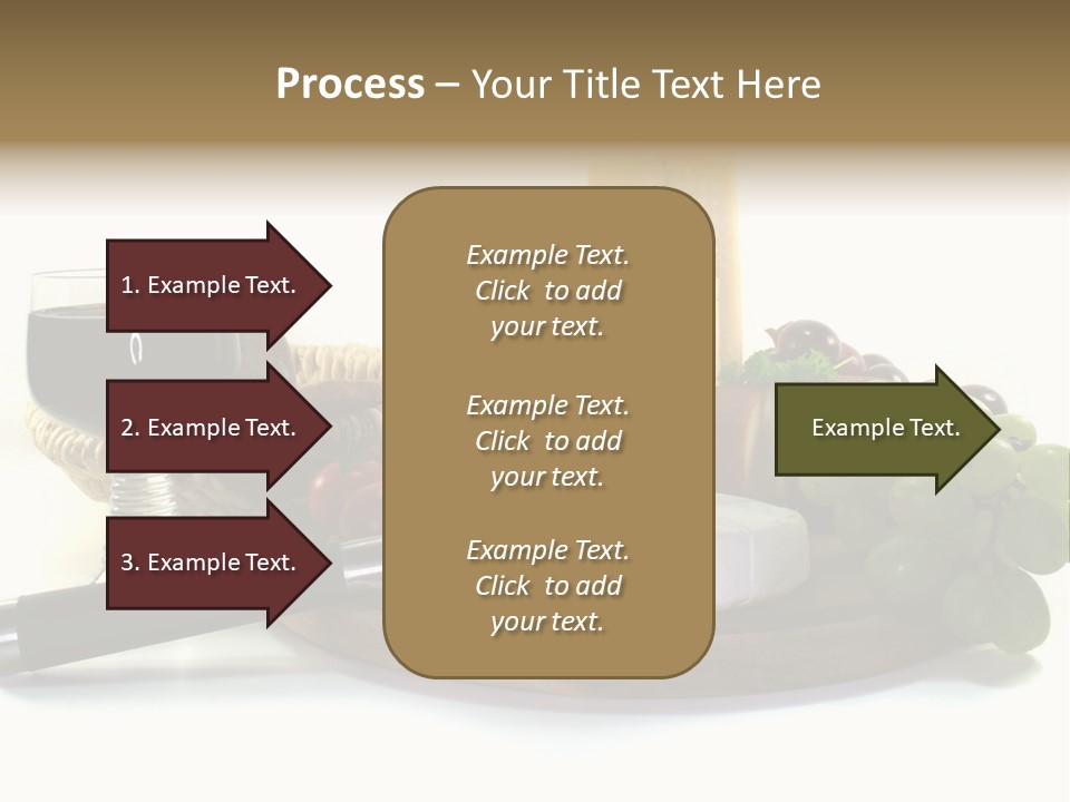 Bergk Weintrauben Gelb PowerPoint Template