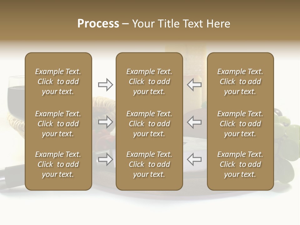 Bergk Weintrauben Gelb PowerPoint Template