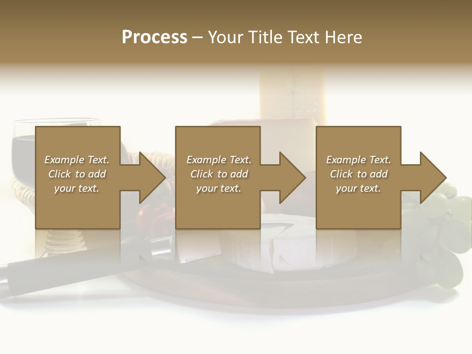 Bergk Weintrauben Gelb PowerPoint Template
