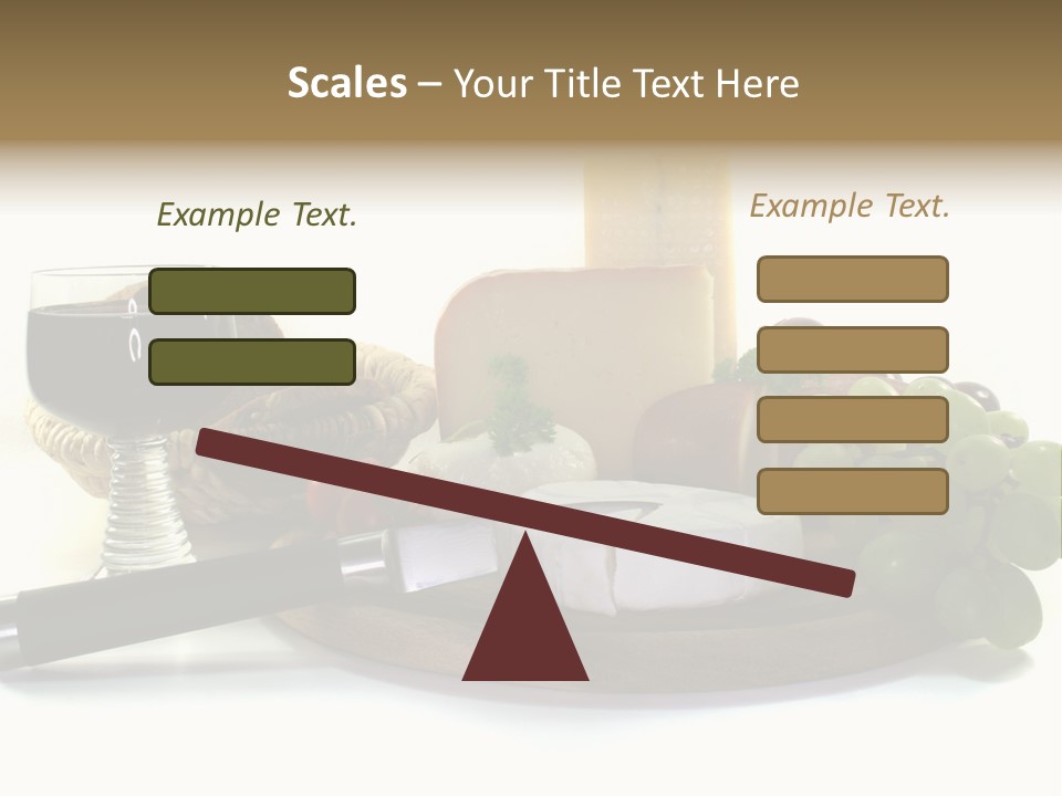 Bergk Weintrauben Gelb PowerPoint Template