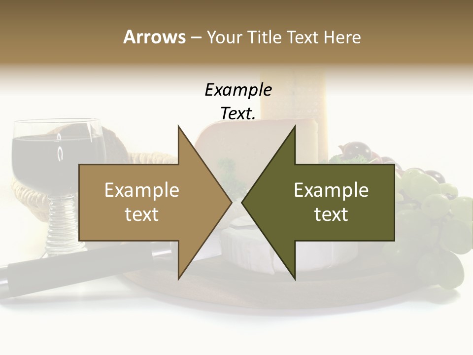 Bergk Weintrauben Gelb PowerPoint Template