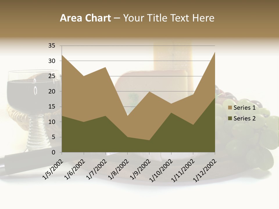 Bergk Weintrauben Gelb PowerPoint Template