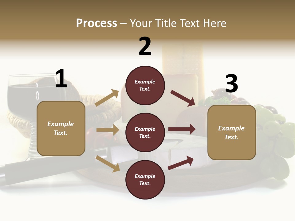 Bergk Weintrauben Gelb PowerPoint Template