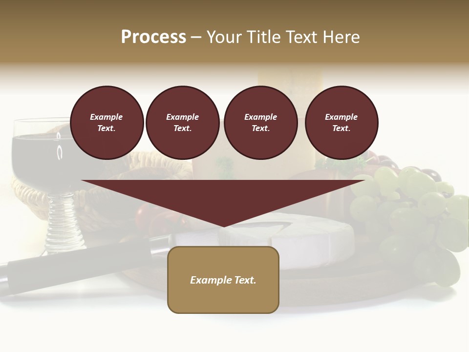Bergk Weintrauben Gelb PowerPoint Template
