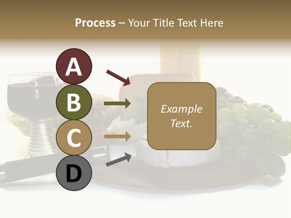 Bergk Weintrauben Gelb PowerPoint Template
