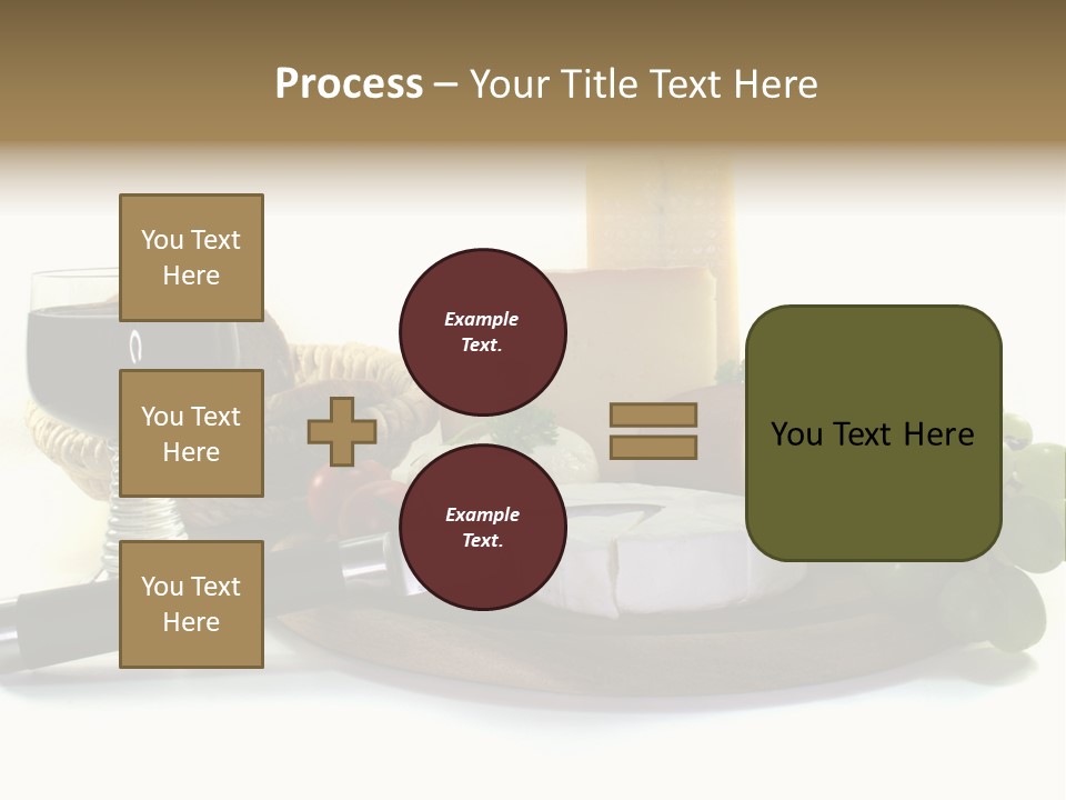 Bergk Weintrauben Gelb PowerPoint Template