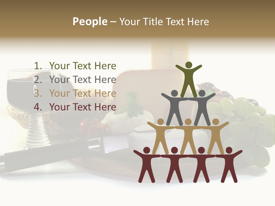 Bergk Weintrauben Gelb PowerPoint Template