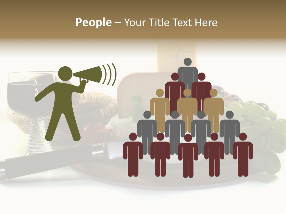 Bergk Weintrauben Gelb PowerPoint Template