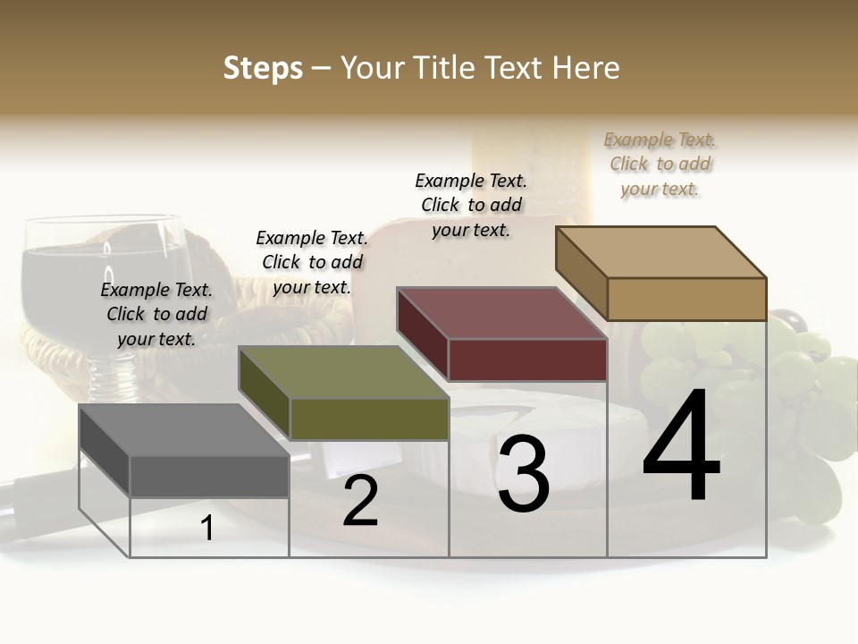 Bergk Weintrauben Gelb PowerPoint Template