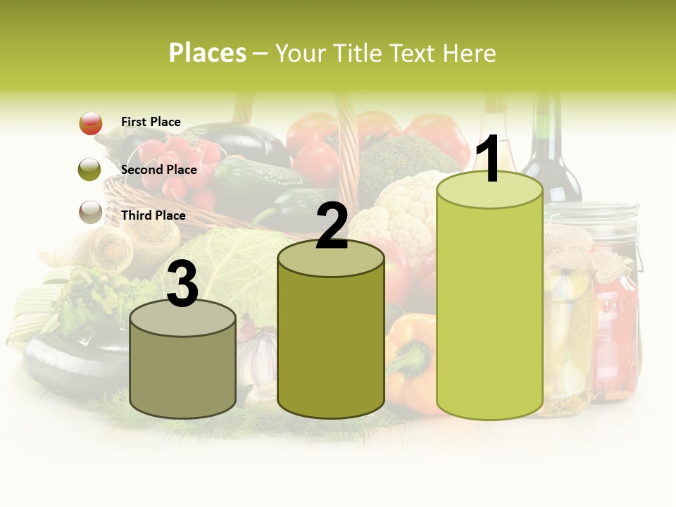 Shopping Marinated Carrot PowerPoint Template