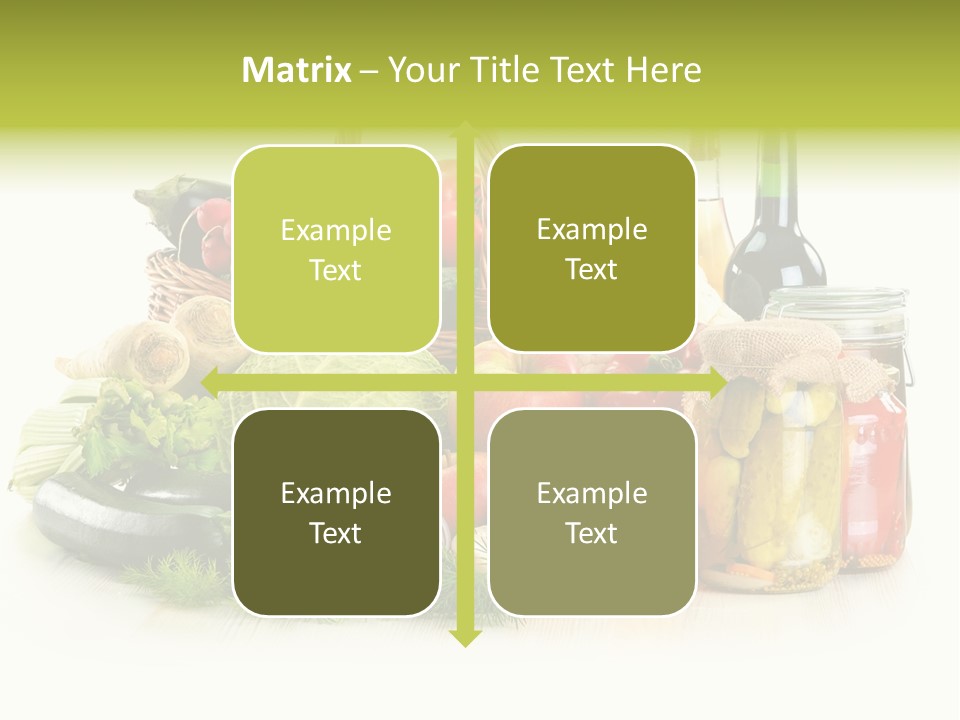 Shopping Marinated Carrot PowerPoint Template