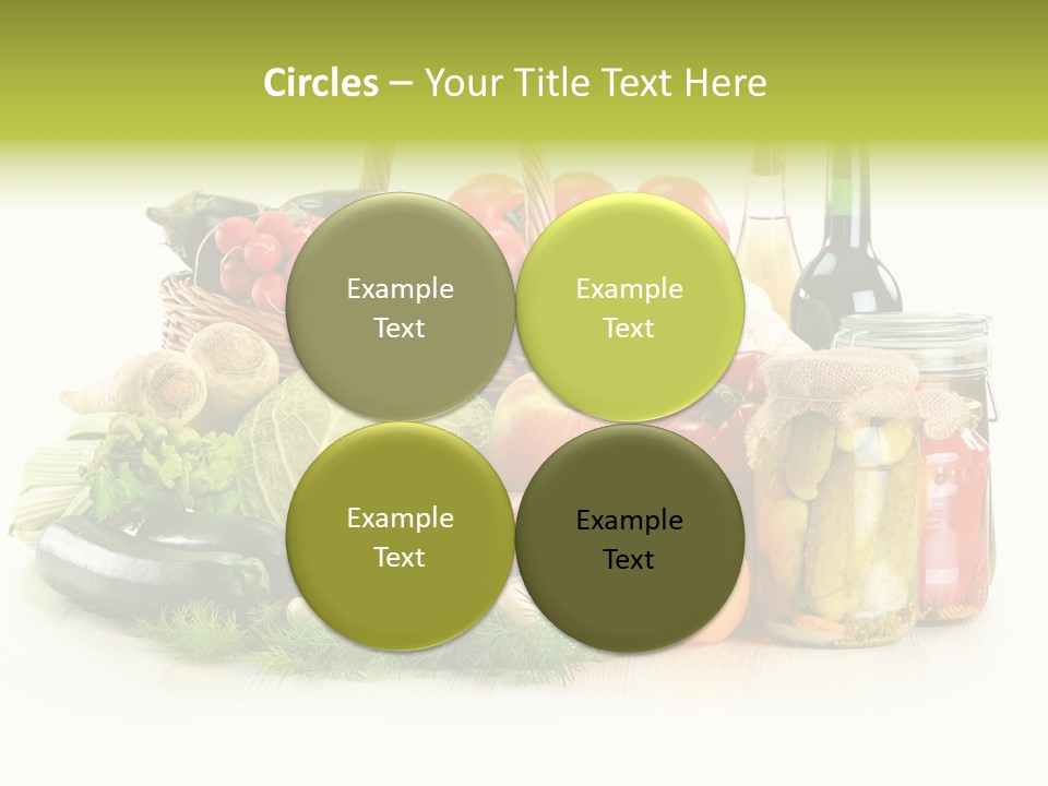 Shopping Marinated Carrot PowerPoint Template