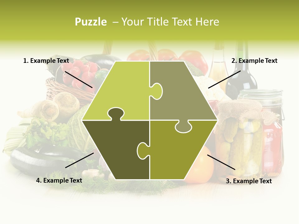 Shopping Marinated Carrot PowerPoint Template