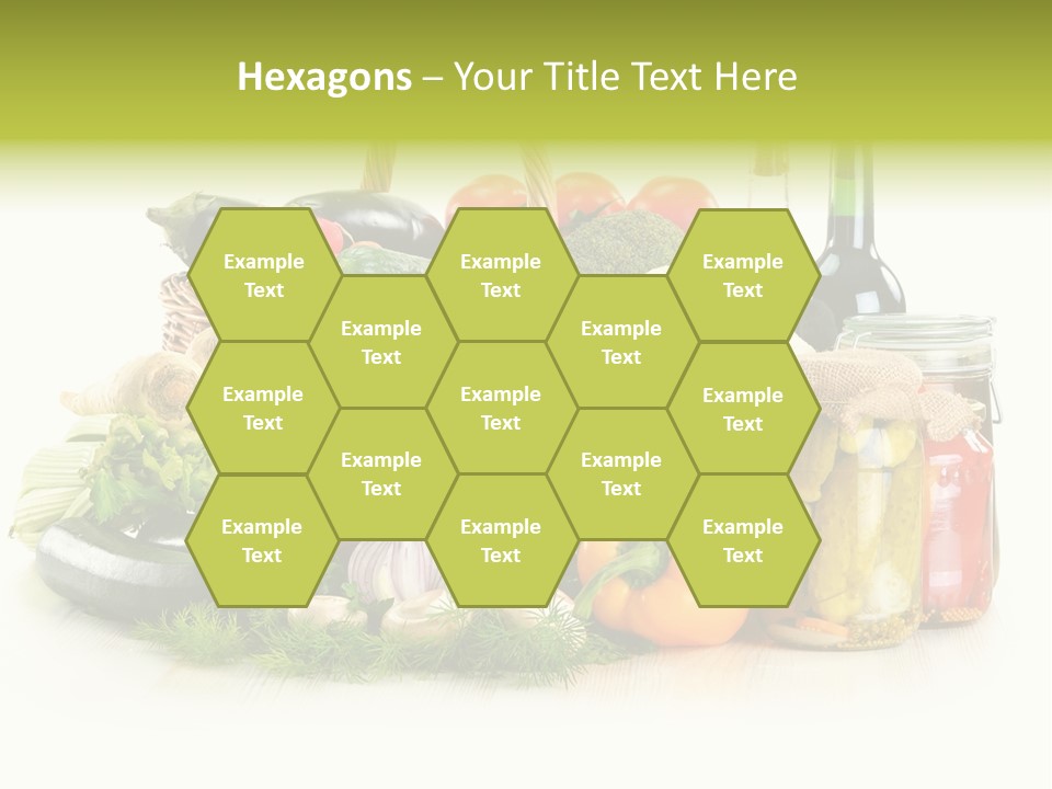 Shopping Marinated Carrot PowerPoint Template