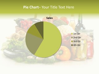 Shopping Marinated Carrot PowerPoint Template