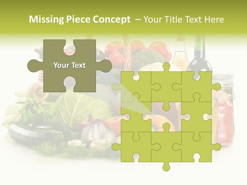 Shopping Marinated Carrot PowerPoint Template