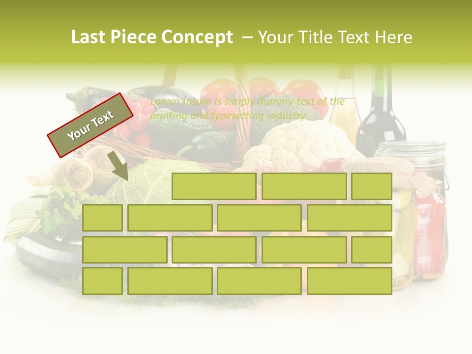 Shopping Marinated Carrot PowerPoint Template