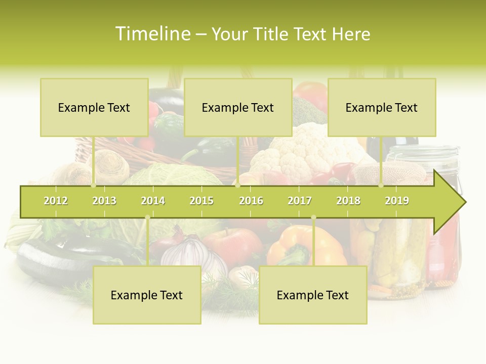 Shopping Marinated Carrot PowerPoint Template