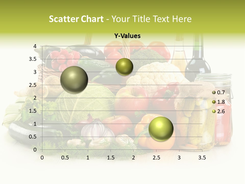 Shopping Marinated Carrot PowerPoint Template