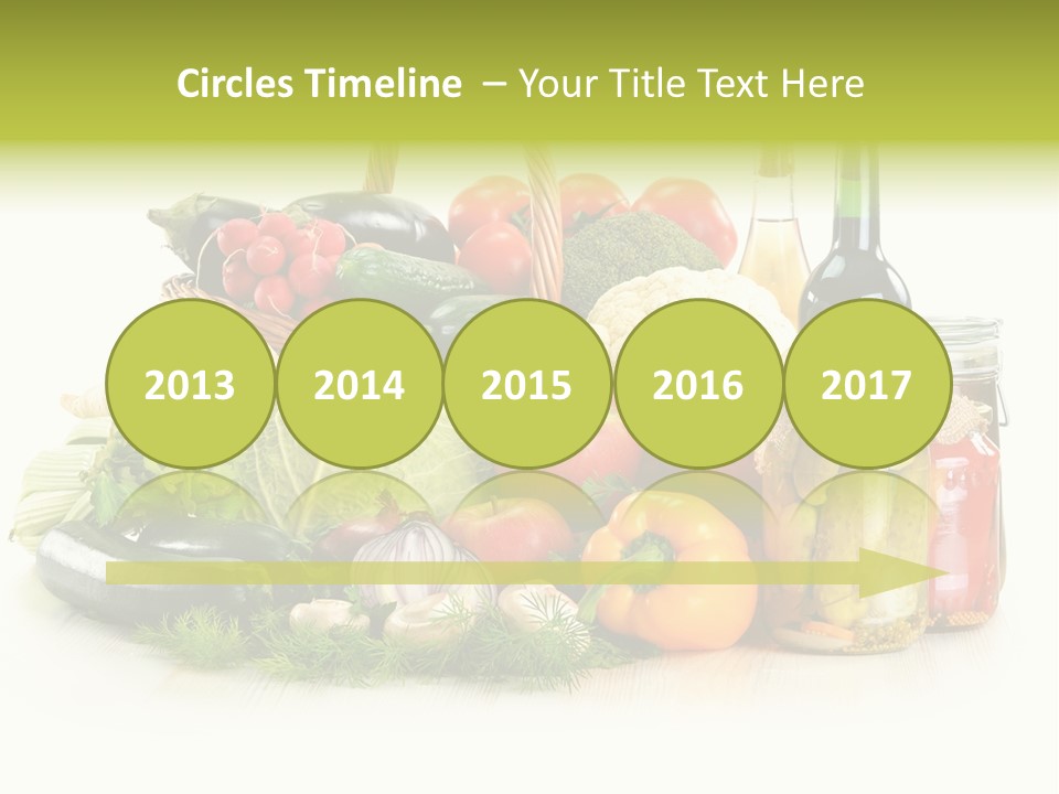 Shopping Marinated Carrot PowerPoint Template