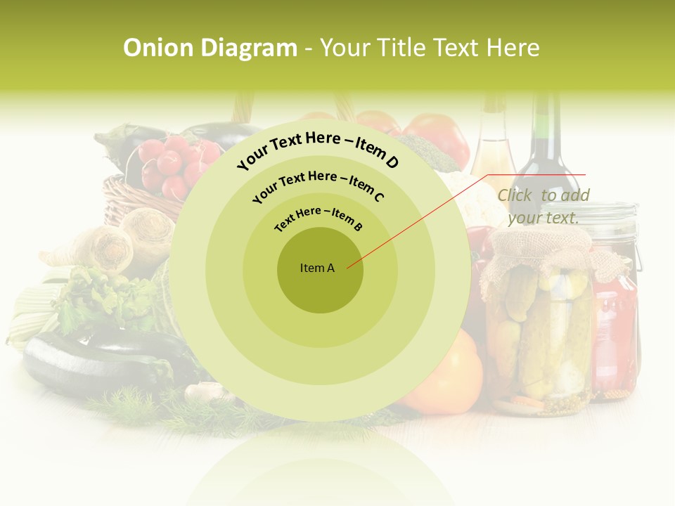 Shopping Marinated Carrot PowerPoint Template