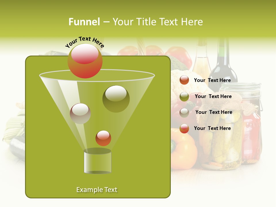 Shopping Marinated Carrot PowerPoint Template