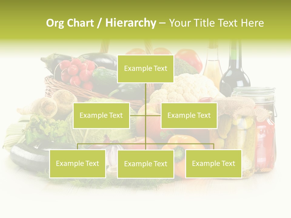 Shopping Marinated Carrot PowerPoint Template