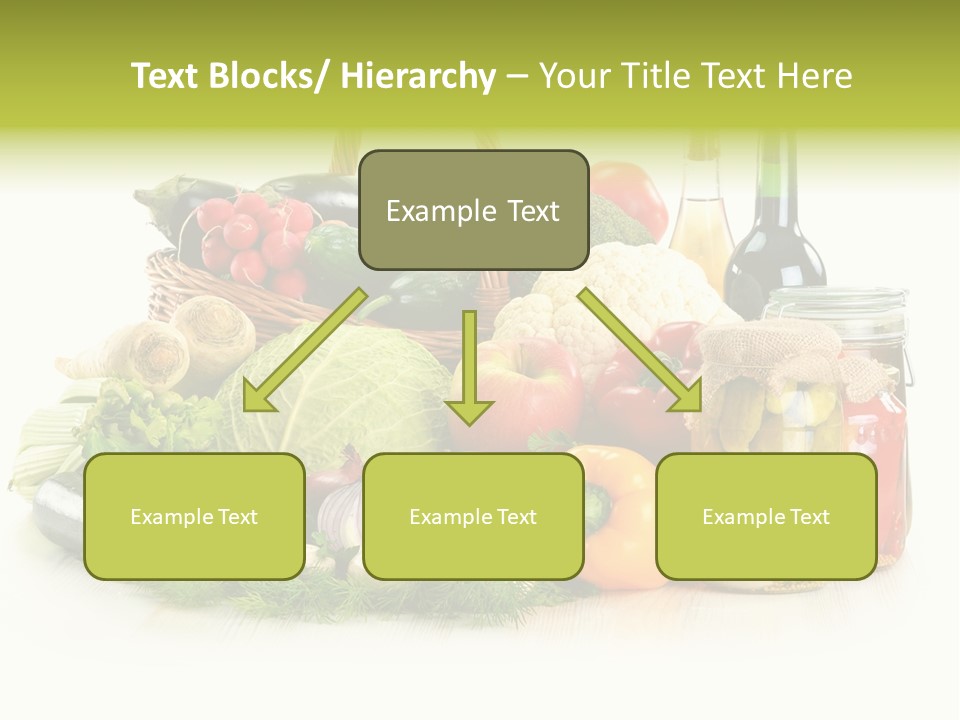 Shopping Marinated Carrot PowerPoint Template