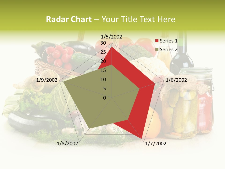 Shopping Marinated Carrot PowerPoint Template