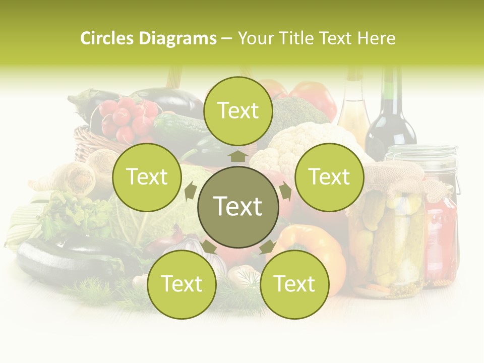 Shopping Marinated Carrot PowerPoint Template