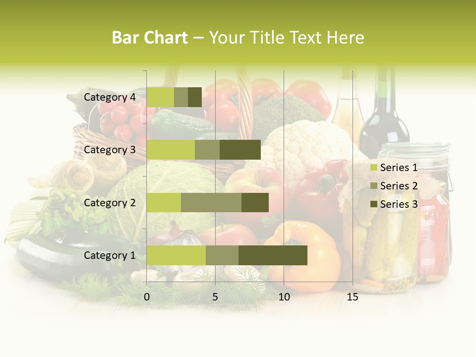 Shopping Marinated Carrot PowerPoint Template