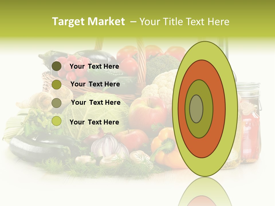 Shopping Marinated Carrot PowerPoint Template