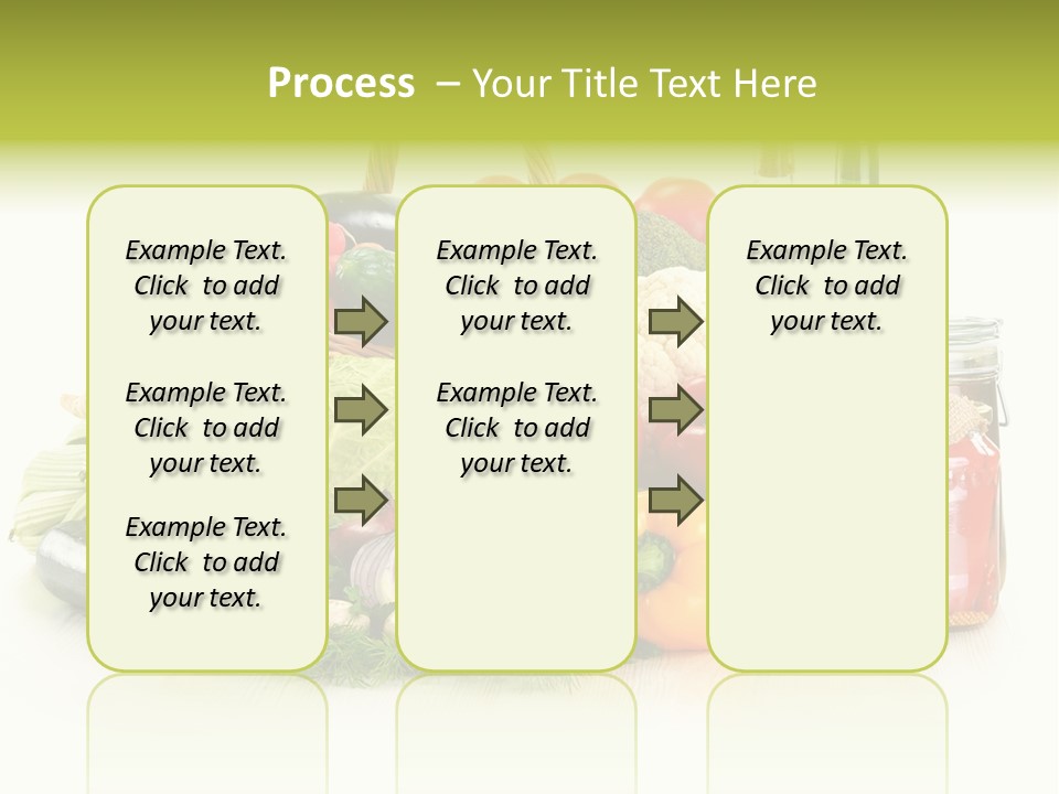 Shopping Marinated Carrot PowerPoint Template