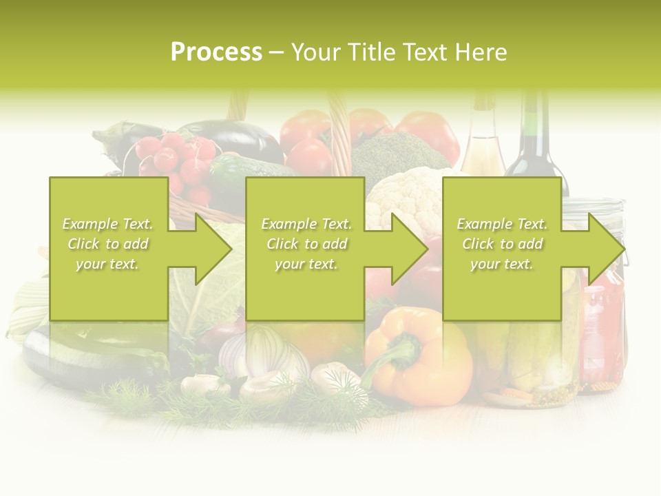 Shopping Marinated Carrot PowerPoint Template