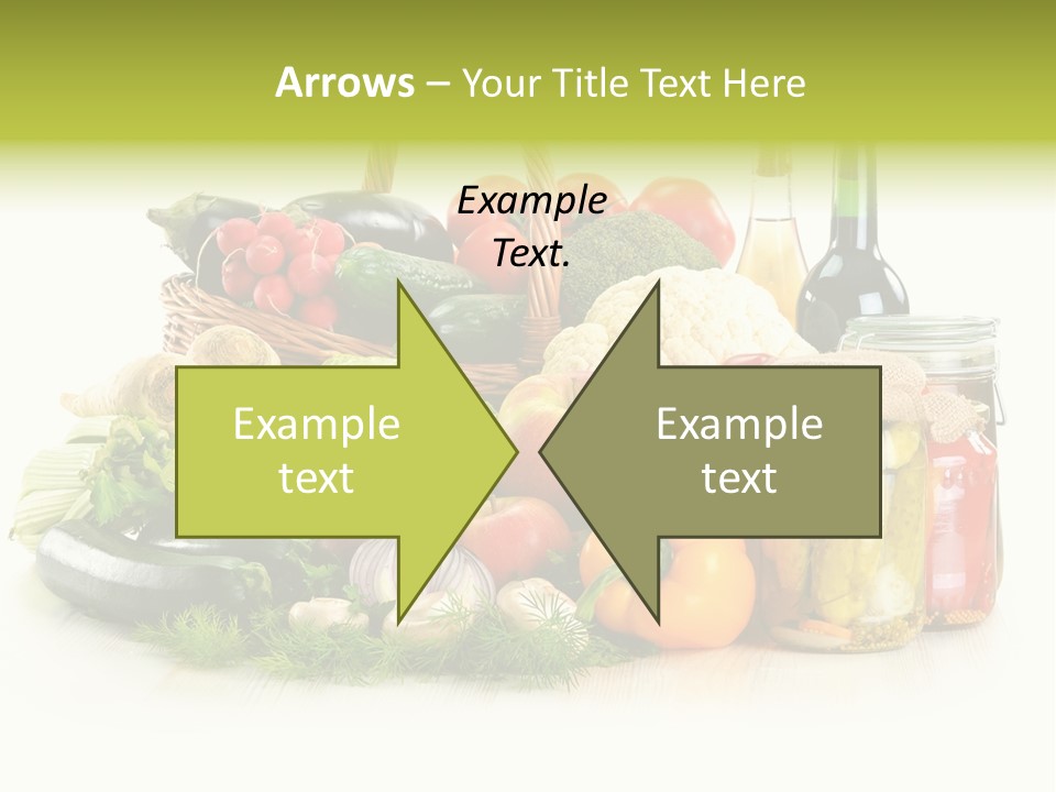 Shopping Marinated Carrot PowerPoint Template