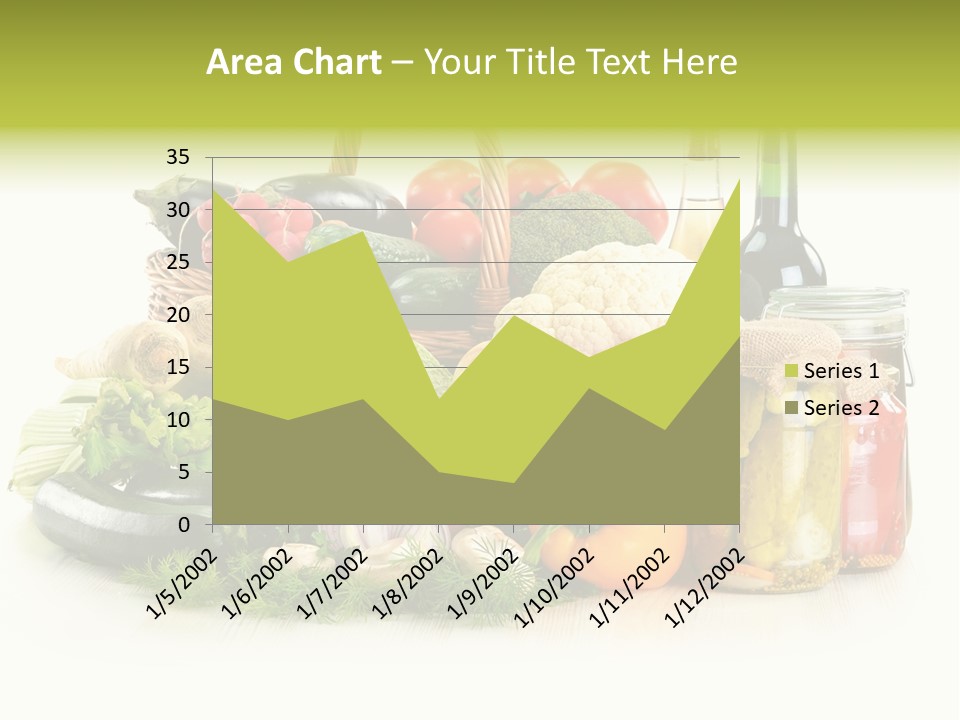 Shopping Marinated Carrot PowerPoint Template