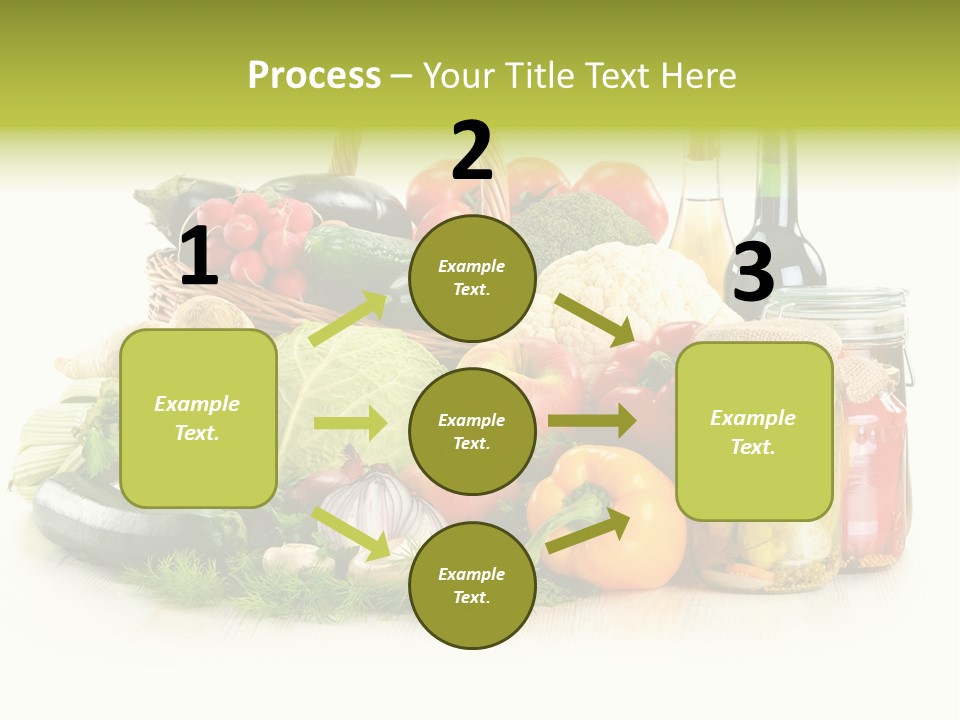 Shopping Marinated Carrot PowerPoint Template