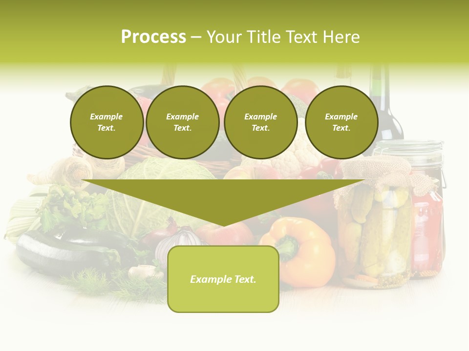 Shopping Marinated Carrot PowerPoint Template