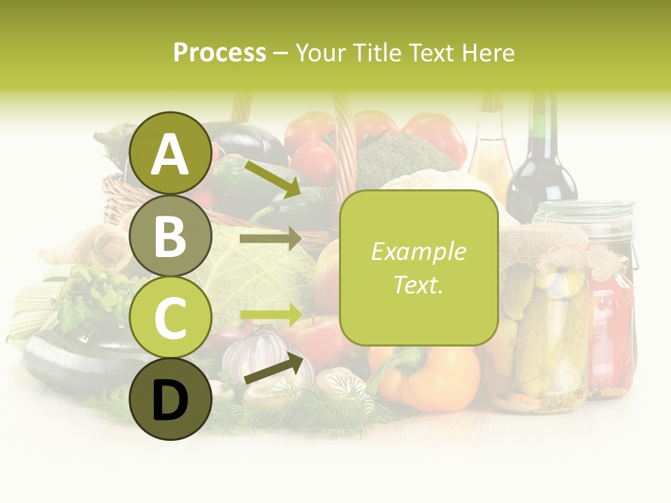 Shopping Marinated Carrot PowerPoint Template