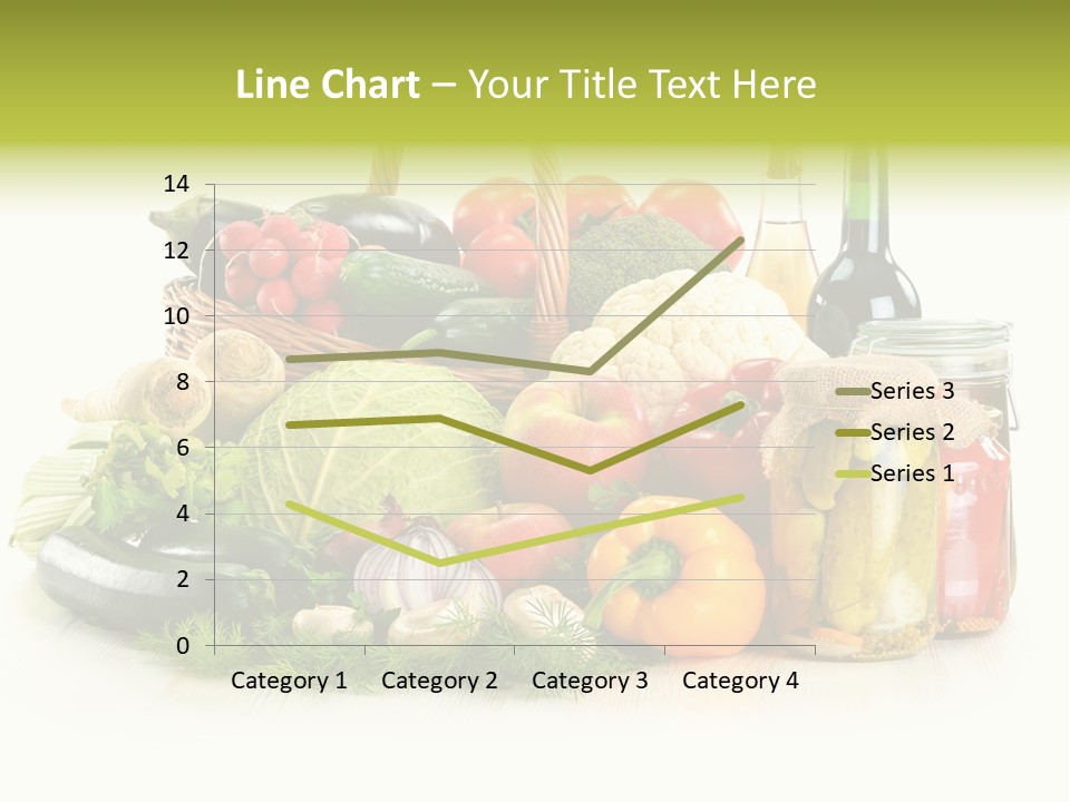 Shopping Marinated Carrot PowerPoint Template