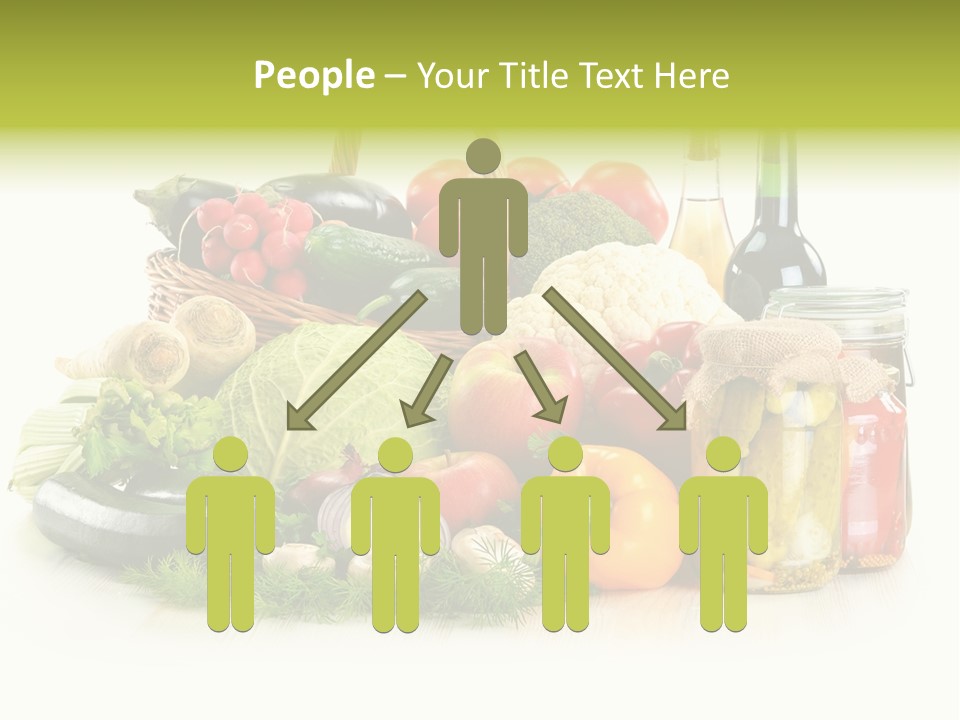 Shopping Marinated Carrot PowerPoint Template