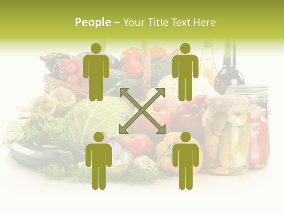 Shopping Marinated Carrot PowerPoint Template