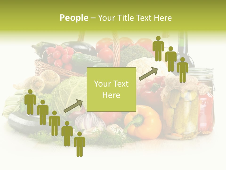 Shopping Marinated Carrot PowerPoint Template