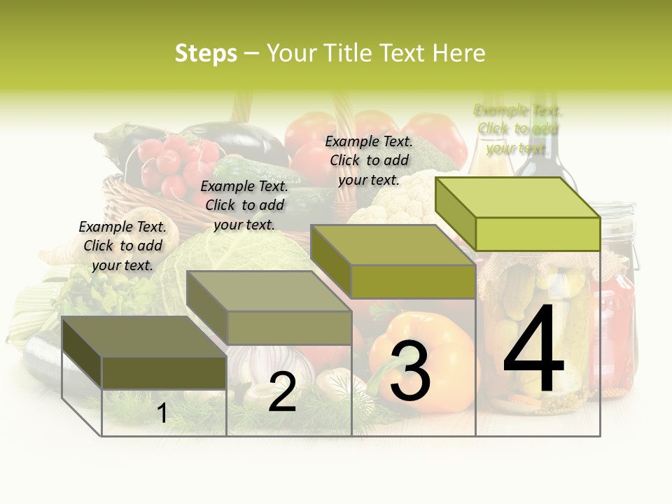 Shopping Marinated Carrot PowerPoint Template
