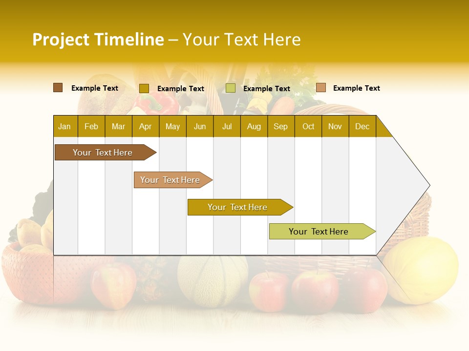 Market Ingredient Vegetable PowerPoint Template